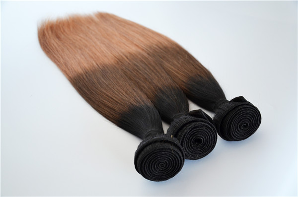 100% human hair T color hair extension